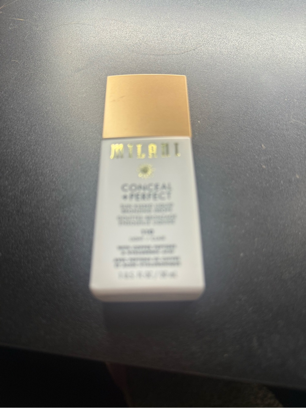 Milani Conceal + Perfect Foundation Bottle with Gold Cap - Beige